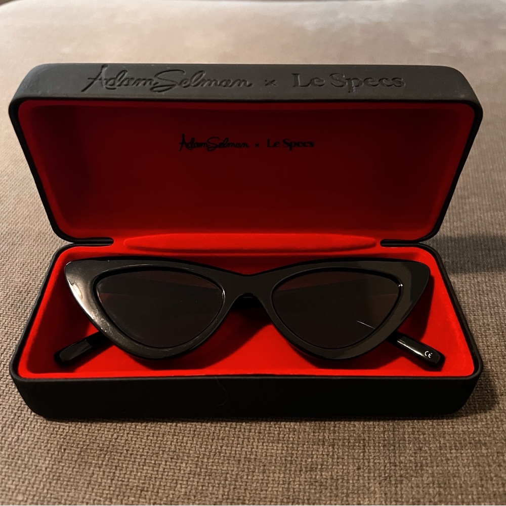 Adam Selman x Le Specs The Last Lolita cat-eye acetate sunglasses